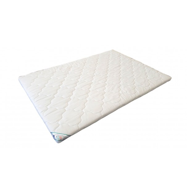 Topper Hypoallergenicmed Somnart Cu Husa Microfibra Detasabila Spalare La 95°C - 140X190Xh5