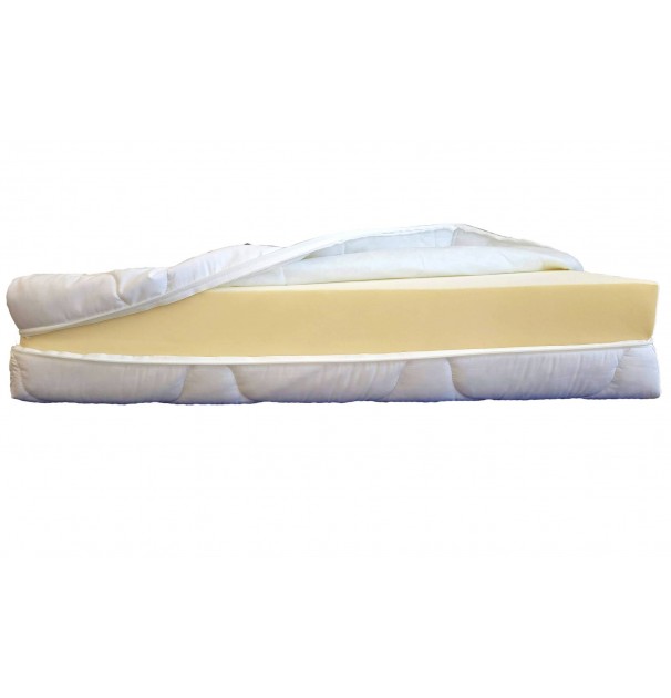 Husa Saltea 180X200X16, Bumbac, Matlasata, Lavabila, Detasabila, Cu Fermoar 4 Laturi