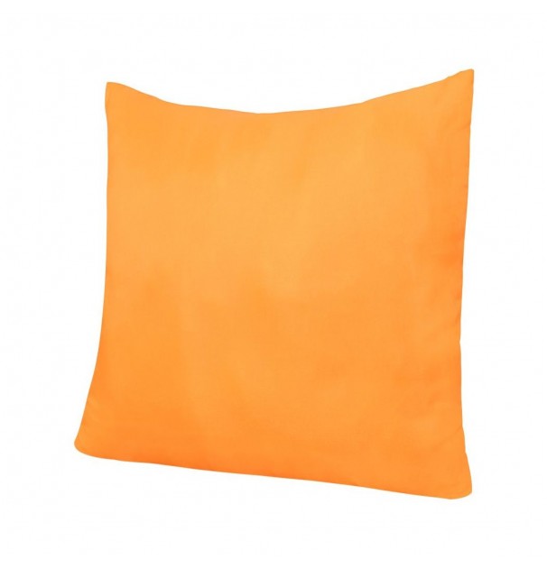 Perna 70X70 Somnart Belina, Microfibra, Lavabila La Masina, Vidata, Portocaliu