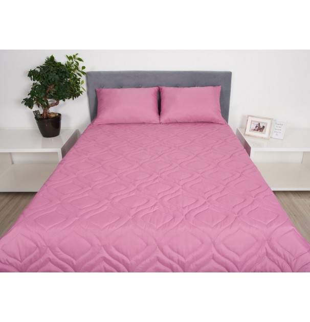 Pilota De Vară 150X200 Somnart Belina, Microfibra, Lavabila La Masina, Vidata, Mauve Orchid