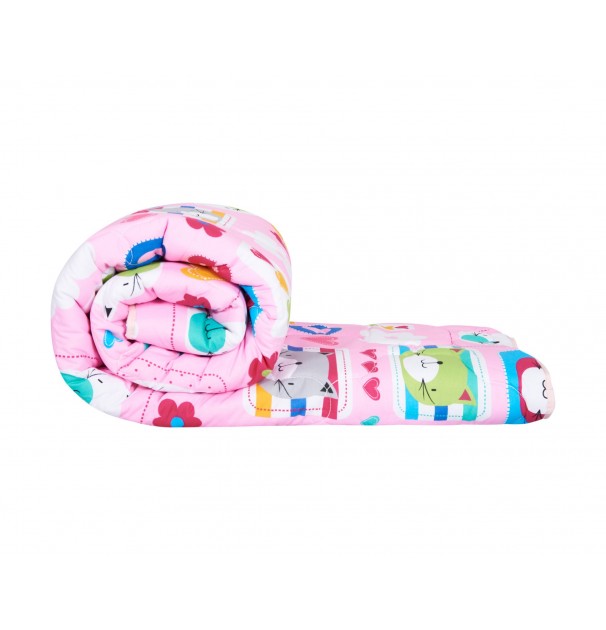 Pilota Bumbac Somnart Pisicute, 200X220Cm, Umplutura 300 Gsm