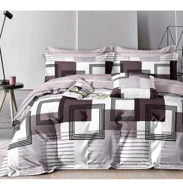 Lenjerie De Pat Finet 6 Piese, Cearceaf Pat Cu Elastic, Cearceaf Pilota 200X230, 2 Fete Perna 50X70, 2 Fete Perna 70X70, Extra Hf6P155