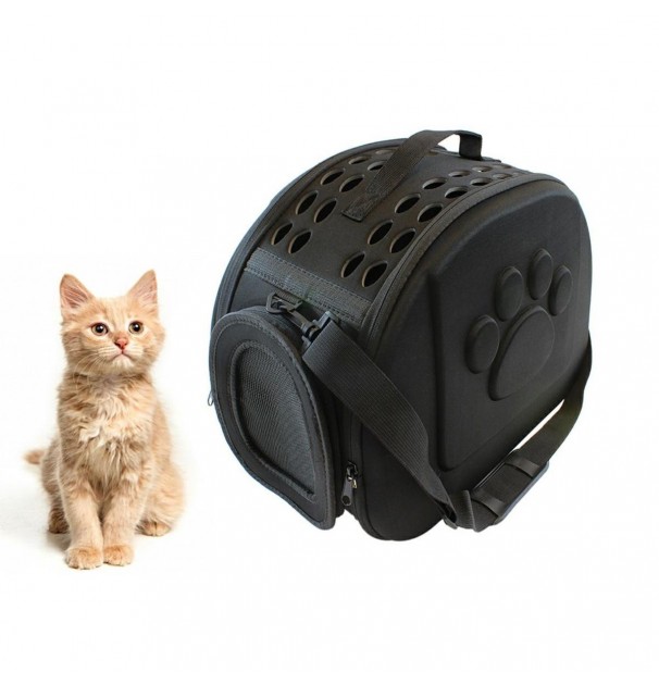 Geanta De Transport Pentru Caine Sau Pisica Culoare Negru Marime Xxl Ag644I