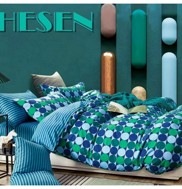 Lenjerie De Pat Percale 2Pxxl, 4 Piese, Cearceaf Pat Clasic 240Cm X 260Cm, Cearceaf Pilota 200Cm X 230Cm, 2 Fete Perna 50 X 70, Prc24