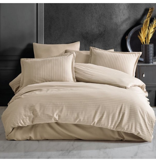 Lenjerie De Pat Pentru 1 Persoana, Bumbac Damasc 100%, 3 Piese, Cearceaf Pat 160X240, Cearceaf Pilota 150X220, Fete De Perne 50X70, Cappucino Lenjerie De Pat Pentru 1 Persoana, Bumbac Damasc 100%, 3 Piese, Cearceaf Pat 160X240, Cearceaf Pilota 150X220, Fete De Perne 50X70, Cappucino