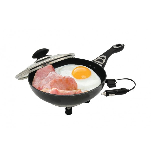 Tigaie Electrica Cu Capac Pentru Camion 20Cm X 4Cm 150W 12V