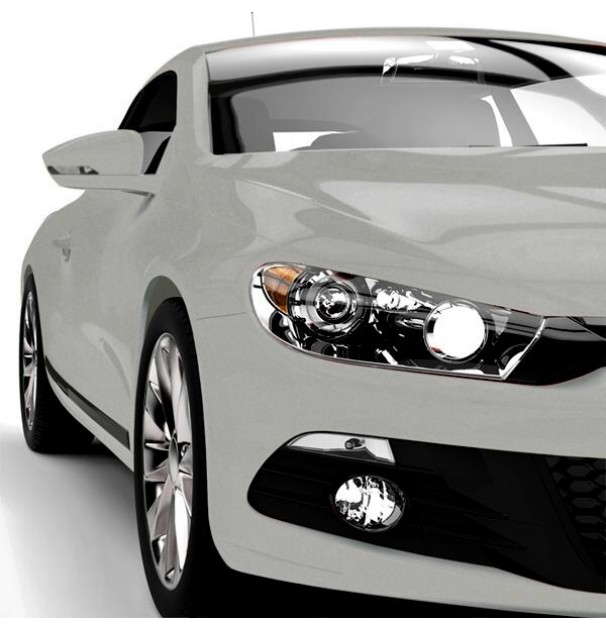 Folie Colantare Auto Oracal - Argintiu 090, Finisaj Lucios, Dimensiune 3,0M X 1,26M