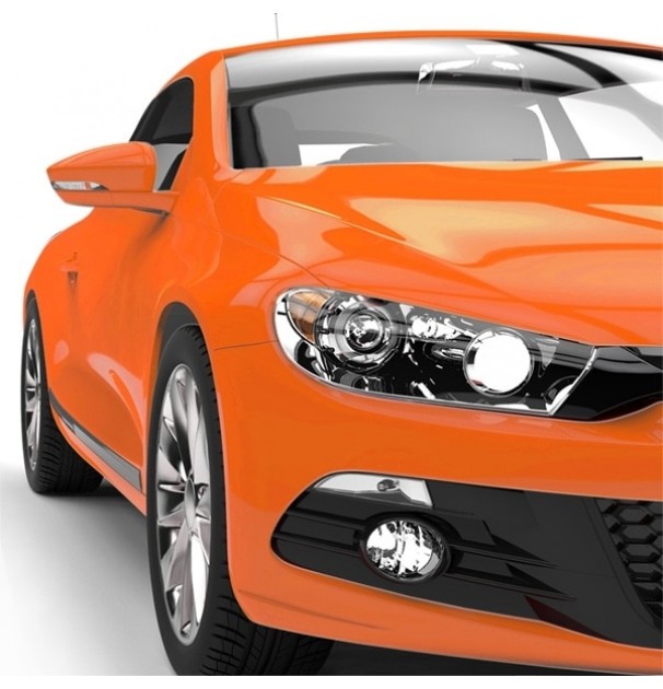 Folie Colantare Auto Oracal - Orange 034, Finisaj Lucios, Dimensiune 3,0M X 1,26M