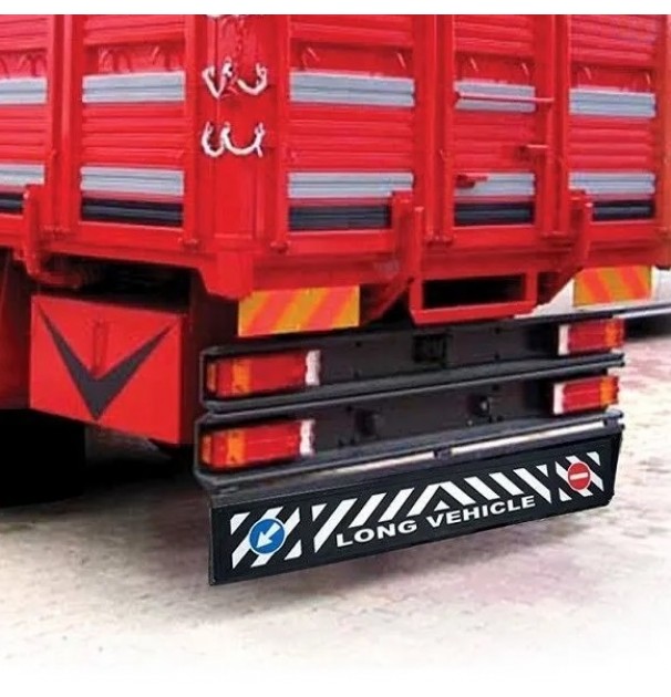 Aparatoare De Noroi Pentru Camioane, Inscriptionata, Din Cauciuc, Dimensiune 240 X 35 Cm