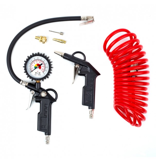 Set 6 Piese Pentru Umflare Roti Si Suflare Cabina Camion