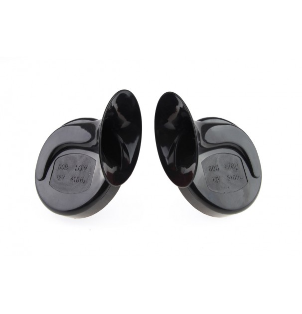 Claxon Auto 12V 2 Buc Chr-02