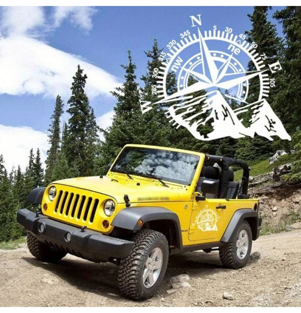 Sticker Autoadeziv Pentru Vehicule Off Road, Model 