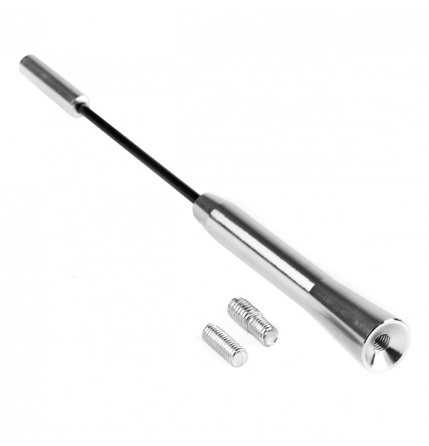 Antena Radio Auto Universala, Metalica Cu Adaptor, Ant05