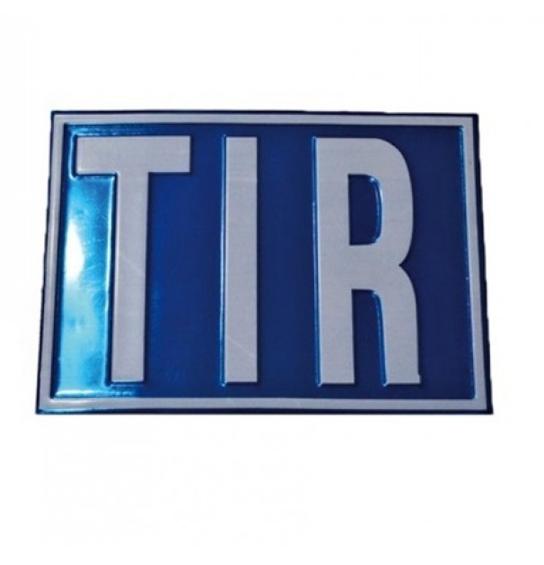 Placuta Metalica Tir Din Otel Reliefat