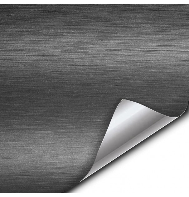 Folie Colantare Auto Aluminiu Polisat Antracit (1M X 1,52M)