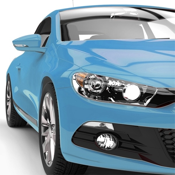 Folie Colantare Auto Oracal - Albastru Deschis 053, Finisaj Lucios, Dimensiune 3,0M X 1,26M