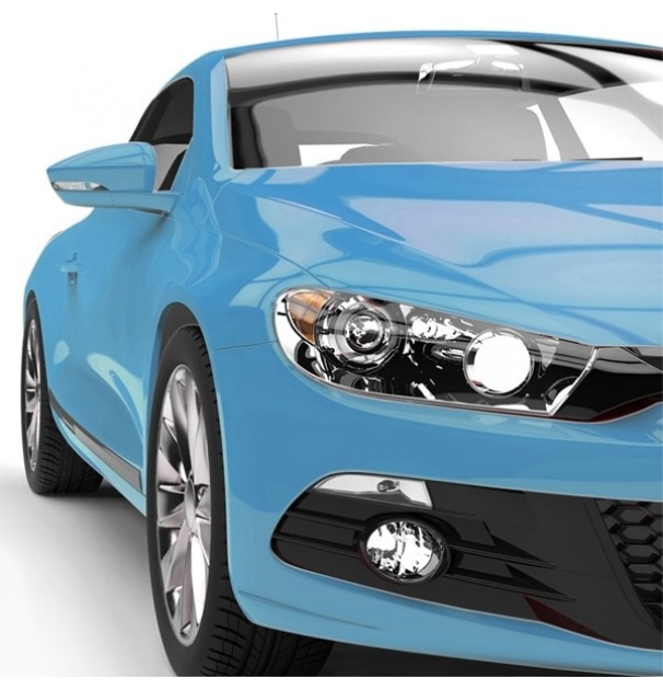 Folie Colantare Auto Oracal - Albastru Deschis 053, Finisaj Lucios, Dimensiune 3,0M X 1,26M