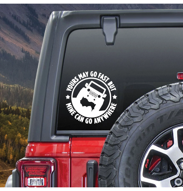 Sticker Autoadeziv Pentru Vehicule Off Road, Model 