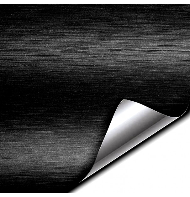 Folie Colantare Auto Aluminiu Polisat Negru (1M X 1,52M)