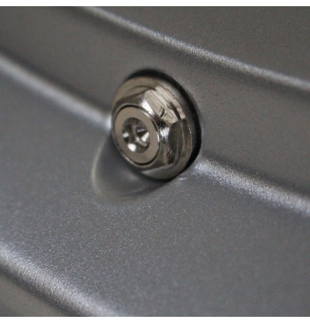 Set 4 Valve Ascunse Cromate, Cu Dispozitiv De Umflare