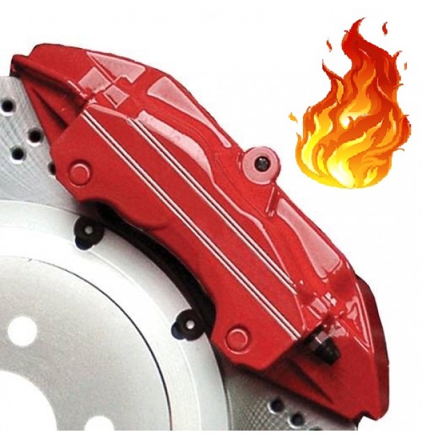 Spray Vopsea Rezistenta Termic Pentru Etrieri, Culoare Rosie, 400Ml, Champion Color, 150 °C