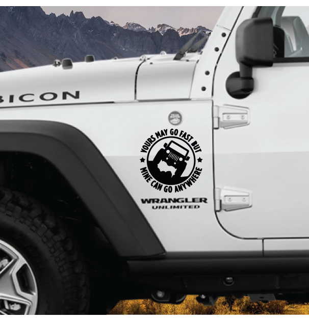 Sticker Autoadeziv Pentru Vehicule Off Road, Model 