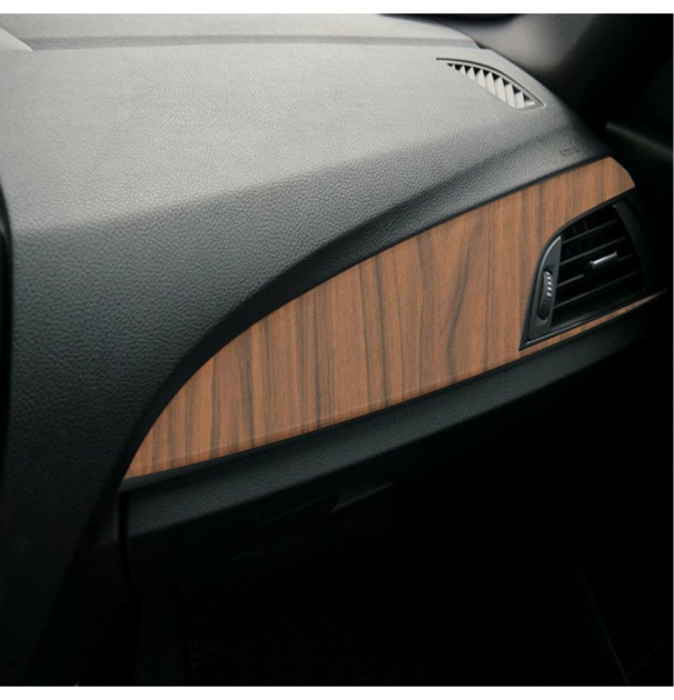 Folie Auto Colantare Trimuri, Model Nuc Auriu, 100 X 45Cm