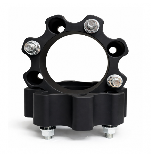 Set 2 Buc. Distantiere Roti Atv Din Aluminiu Forjat, Grosime 50Mm, Distanta Prezoane 4 X 136Mm, Gaura Centrare 120Mm, Piulite M12 X 1,5