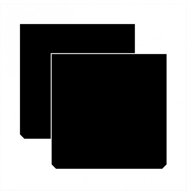 Set 2 Buc. Aparatori Noroi Din Cauciuc De Tip Van (28 X 28Cm)