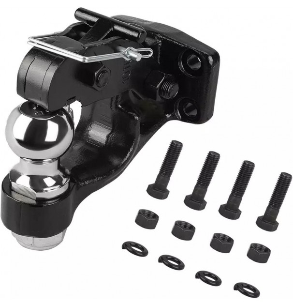 Cupla De Remorcare Cu Bolt, Bila Si Siguranta, Greutate Maxima 2700 Kg