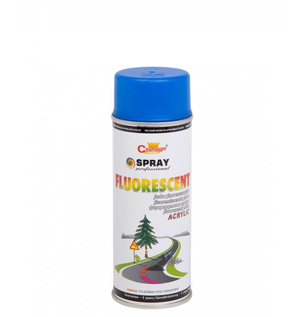 Spray Vopsea Fluorescent 400Ml Albastru Champion Color Spray Vopsea Fluorescent 400Ml Albastru Champion Color