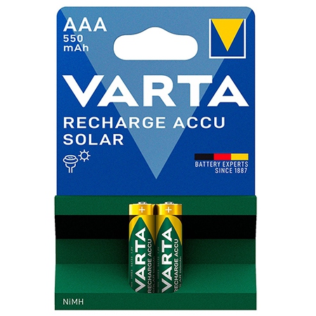 Acumulator Aaa Nimh 550mah Solar Varta