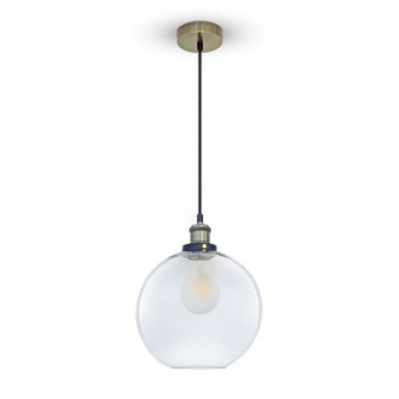 Corp Suspendat Pentru Iluminat Max 60w Ip20 Sticla, Vintage