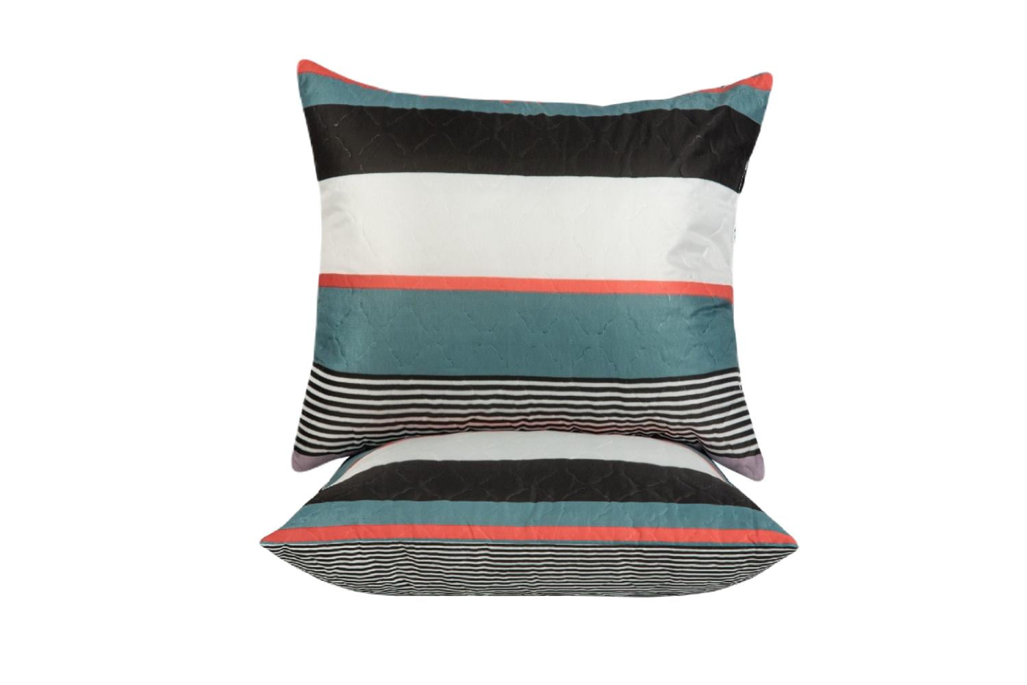 Set 2 Perne Matlasate Rainbow Somnart 70X70 Cm, Microfibra